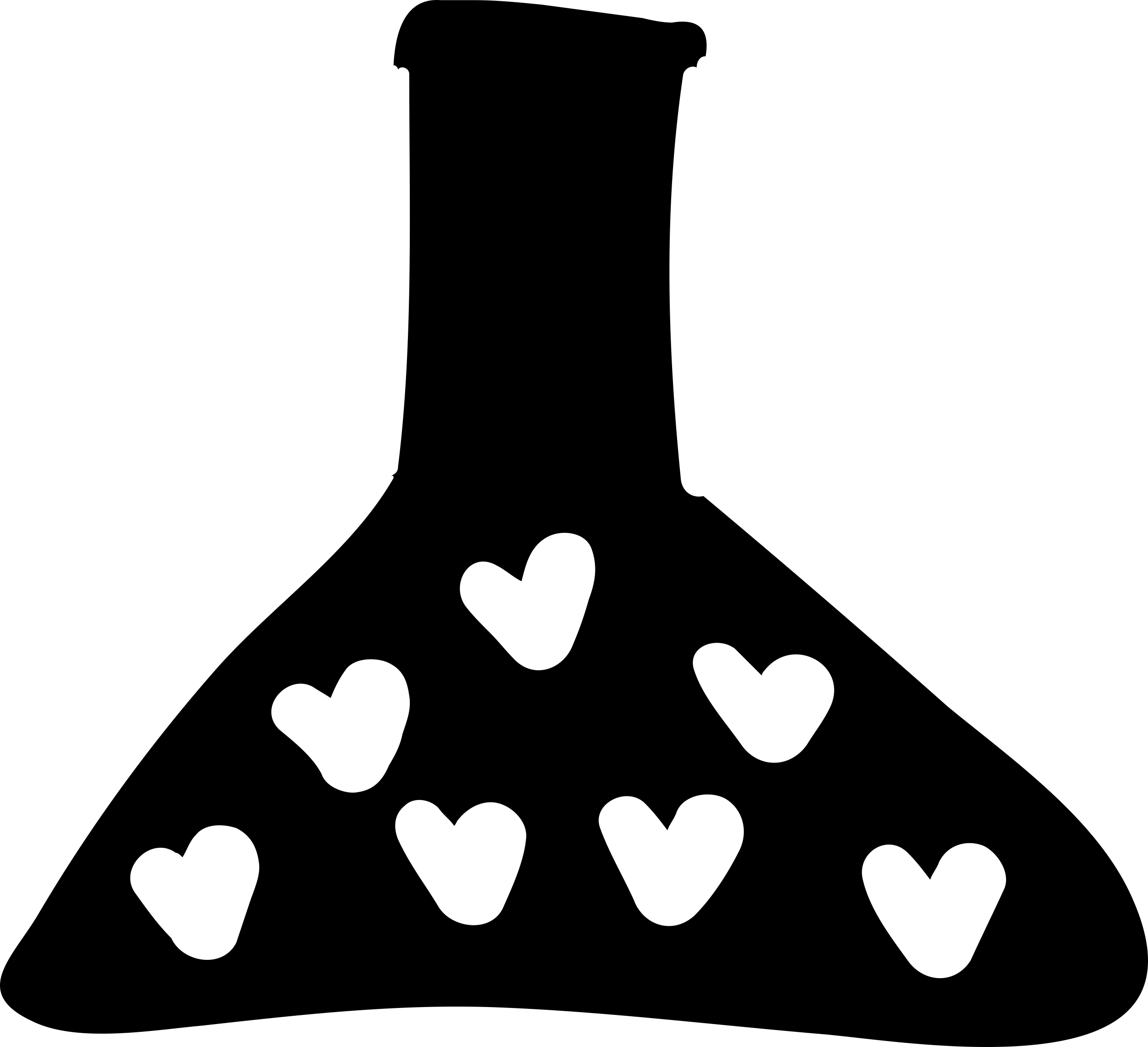 Love Potion For Valentines Day Line Art Illustration Svg Free Vectors